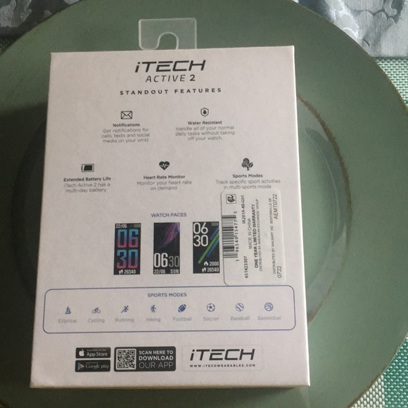 ITECH Active Smartwatch Fitness Tracker - Picture 5 of 5